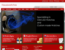 Tablet Screenshot of hausewatches.com